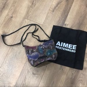 Aimee Kestenberg Snakeskin print crossbody